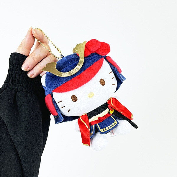 サンリオ ハローキティ 将軍シリーズ ぬいぐるみボールチェーン キーホルダー Sanrio