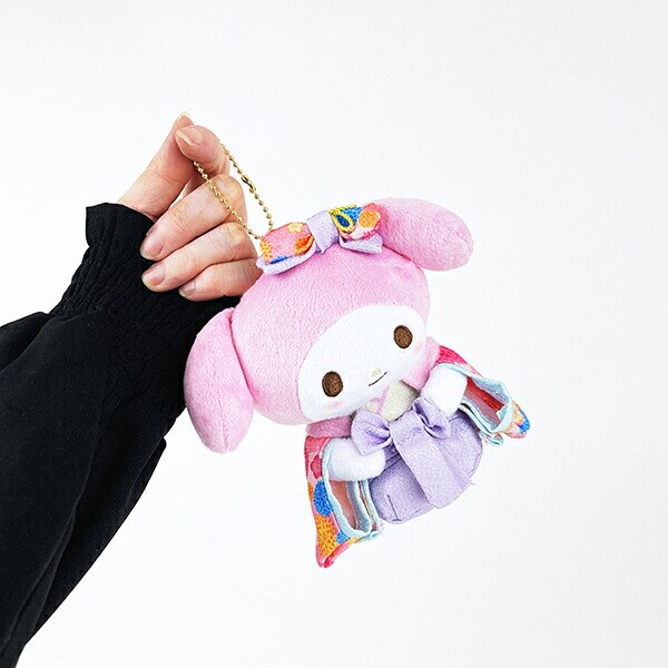 サンリオ マイメロディ 将軍シリーズ ぬいぐるみボールチェーン キーホルダー Sanrio