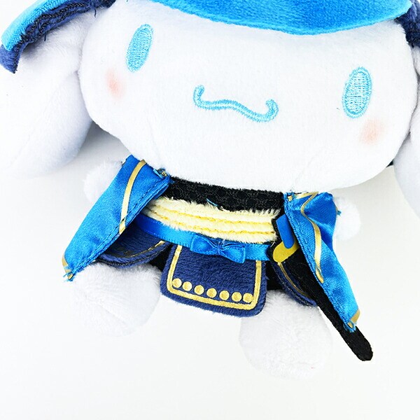 サンリオ シナモロール 将軍シリーズ ぬいぐるみボールチェーン キーホルダー シナモン Sanrio