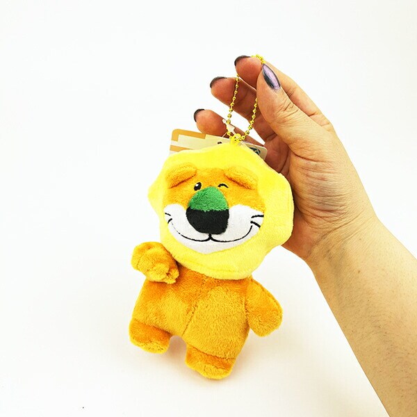 たべっ子どうぶつ THE MOVIE らいおん ぬいぐるみボールチェーン キーホルダー