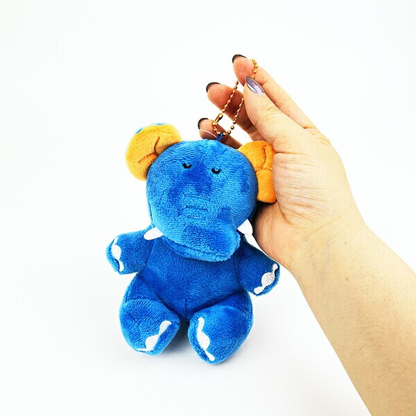 たべっ子どうぶつ THE MOVIE ぞう ぬいぐるみボールチェーン キーホルダー