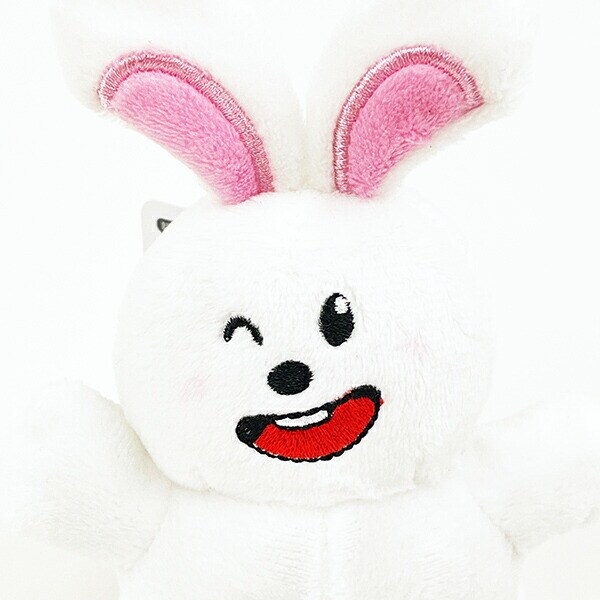 たべっ子どうぶつ THE MOVIE うさぎ ぬいぐるみボールチェーン キーホルダー