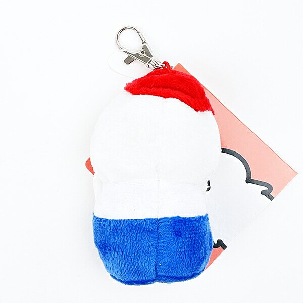 お文具といっしょ 体操服お文具さん リールキーカバー キーホルダー