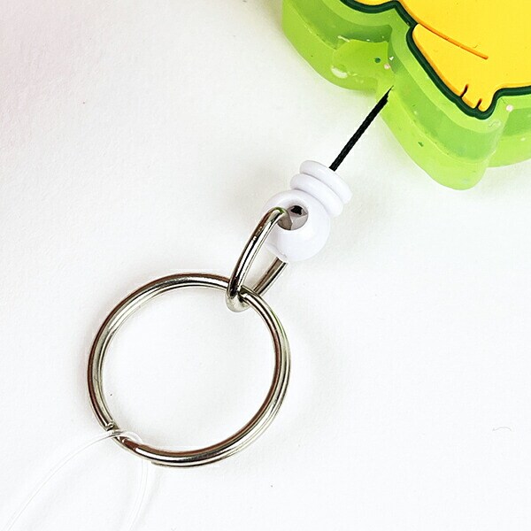 たべっ子どうぶつ THE MOVIE うさぎちゃん ラバーリールキーホルダー