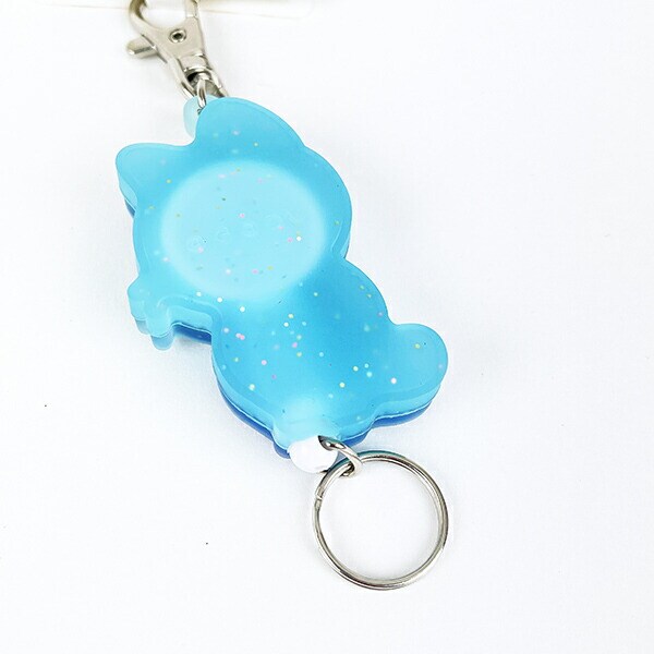 たべっ子どうぶつ THE MOVIE ねこちゃん ラバーリールキーホルダー