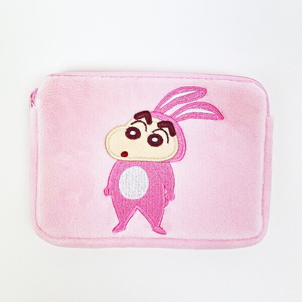 クレヨンしんちゃん うさぎ なりきりアニマルミニティッシュポーチ