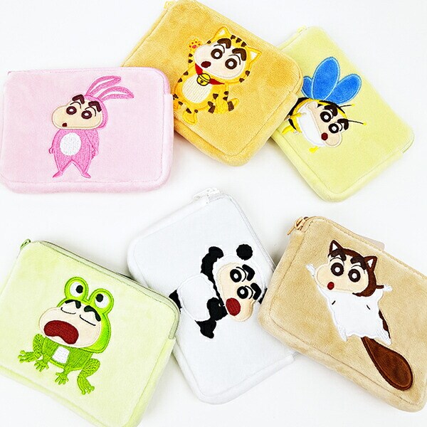 クレヨンしんちゃん うさぎ なりきりアニマルミニティッシュポーチ