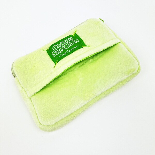 クレヨンしんちゃん かえる なりきりアニマルミニティッシュポーチ