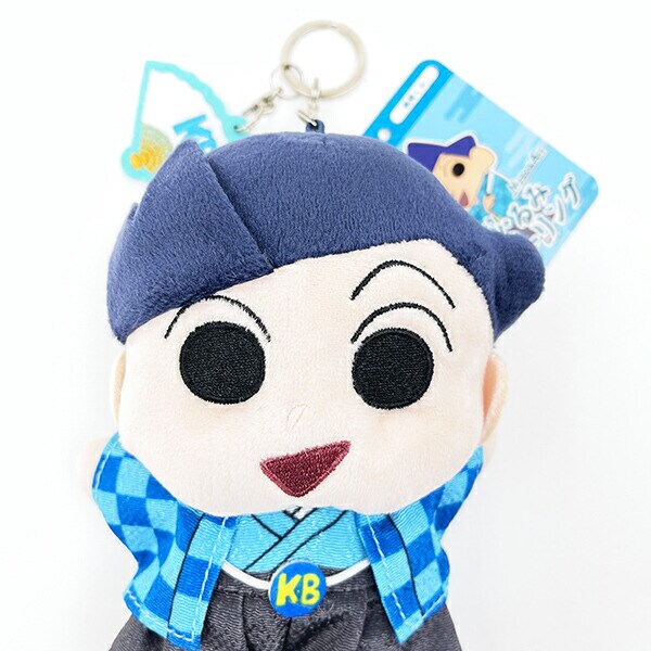 クレヨンしんちゃん 風間くん ニッポンアート刺繍チャームつきぬいぐるみキーリング ぬいぐるみ