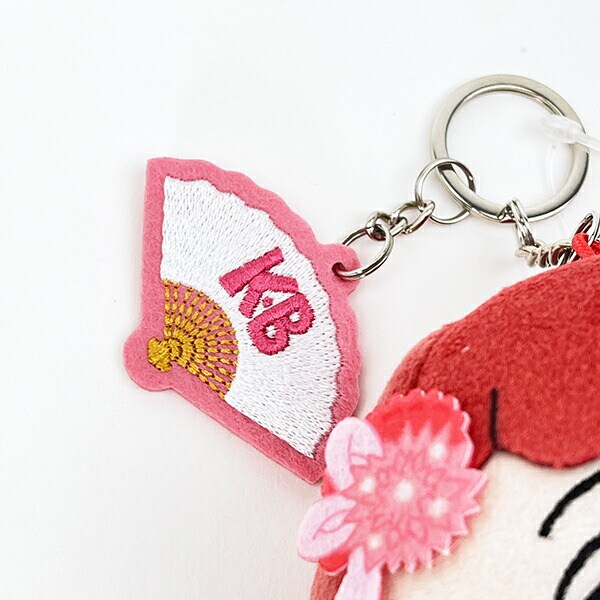 クレヨンしんちゃん ネネちゃん ニッポンアート刺繍チャームつきぬいぐるみキーリング ぬいぐるみ