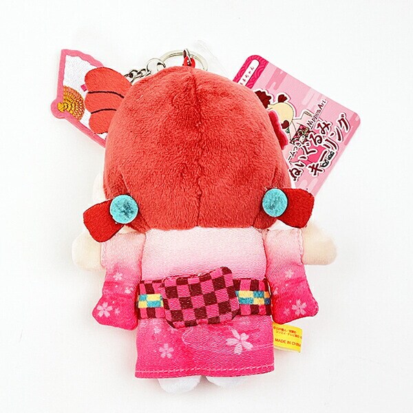 クレヨンしんちゃん ネネちゃん ニッポンアート刺繍チャームつきぬいぐるみキーリング ぬいぐるみ