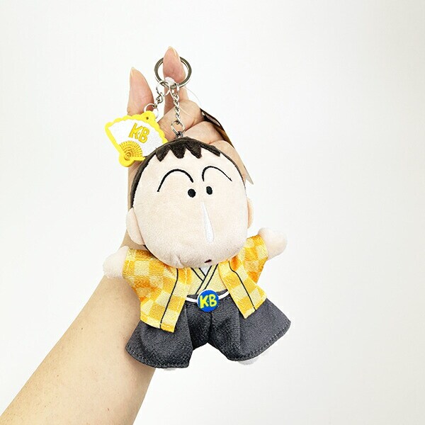 クレヨンしんちゃん ボーちゃん ニッポンアート刺繍チャームつきぬいぐるみキーリング ぬいぐるみ