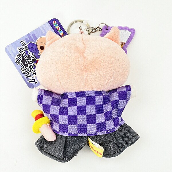 クレヨンしんちゃん ぶりぶりざえもん ニッポンアート刺繍チャームつきぬいぐるみキーリング ぬいぐるみ