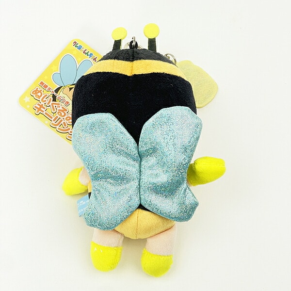 クレヨンしんちゃん はち なりきりアニマル刺繍チャームつきぬいぐるみキーリング ぬいぐるみ