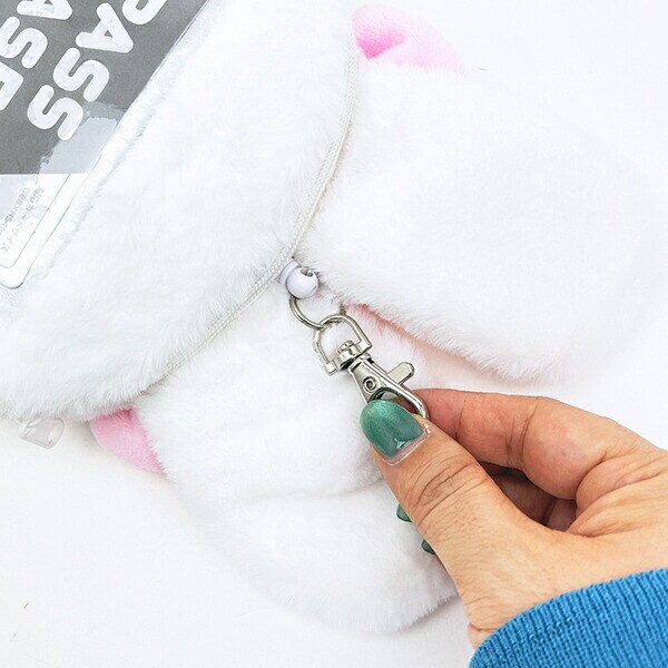 エスターバニー (Esther Bunny) クリームバニー ぬいぐるみパスケース 定期入れ