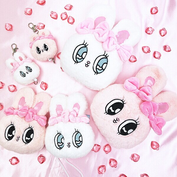 エスターバニー (Esther Bunny) クリームバニー ぬいぐるみパスケース 定期入れ