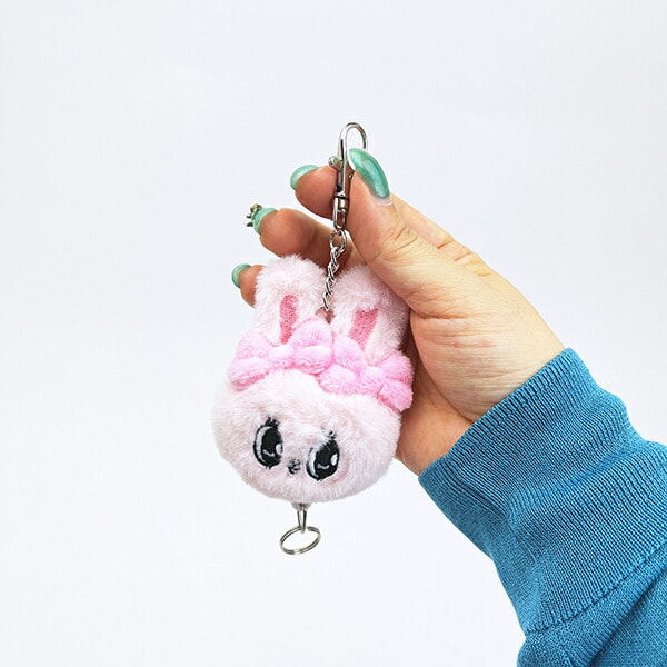 エスターバニー (Esther Bunny) リボンバニー マスコットリールキーホルダー