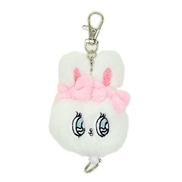 エスターバニー (Esther Bunny) クリームバニー マスコットリールキーホルダー
