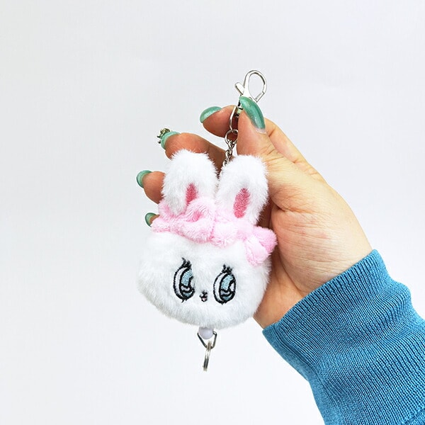 エスターバニー (Esther Bunny) クリームバニー マスコットリールキーホルダー