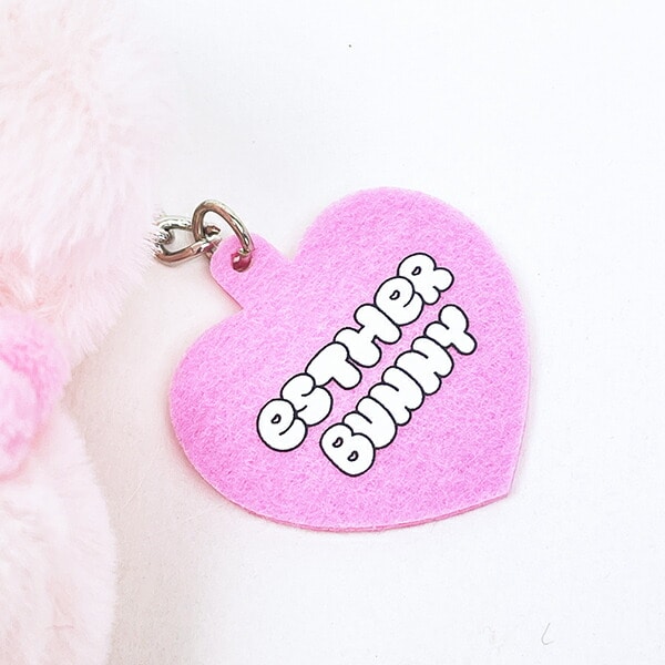 エスターバニー (Esther Bunny)  リボンバニー ぬいぐるみキーリング キーホルダー