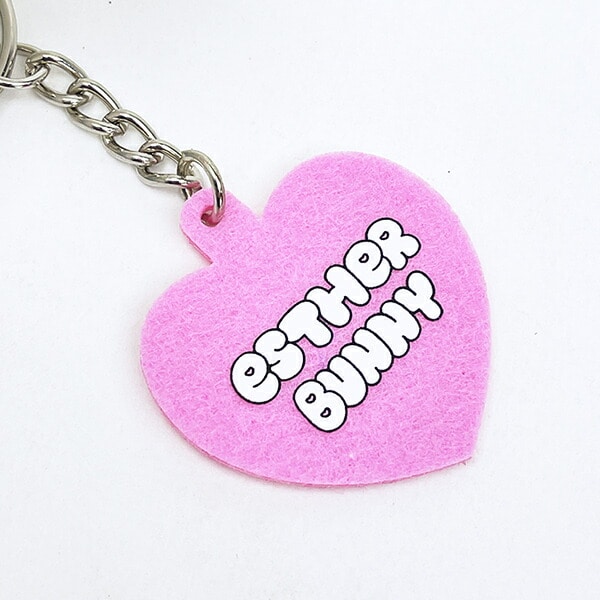 エスターバニー (Esther Bunny)  クリームバニー ぬいぐるみキーリング キーホルダー