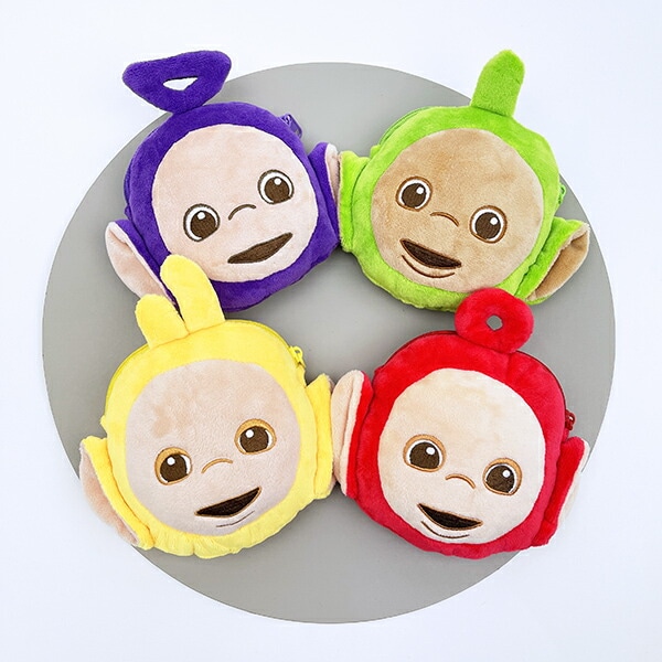 テレタビーズ ティンキー・ウィンキー ぬいぐるみパスケース