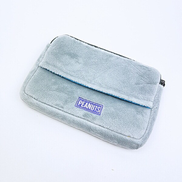 スヌーピー ミニティッシュポーチ付きパスケース  SNOOPY