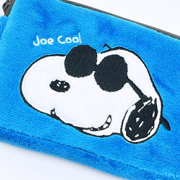 スヌーピー ジョー・クール ミニティッシュポーチ付きパスケース  SNOOPY