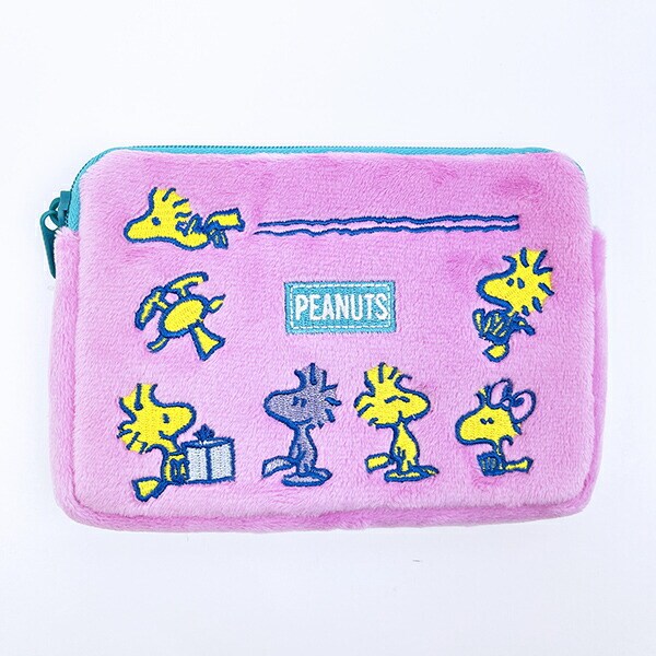 スヌーピー ウッドストック&フレンズ ミニティッシュポーチ付きパスケース  SNOOPY