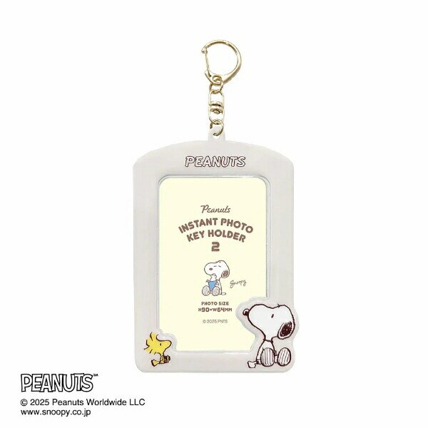 スヌーピー インスタントフォトキーホルダー2 推し活 SNOOPY