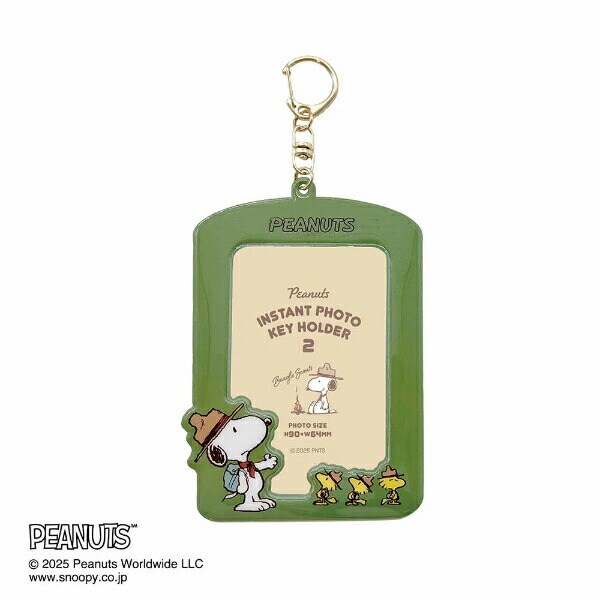 スヌーピー ビーグルスカウト インスタントフォトキーホルダー2 推し活 SNOOPY