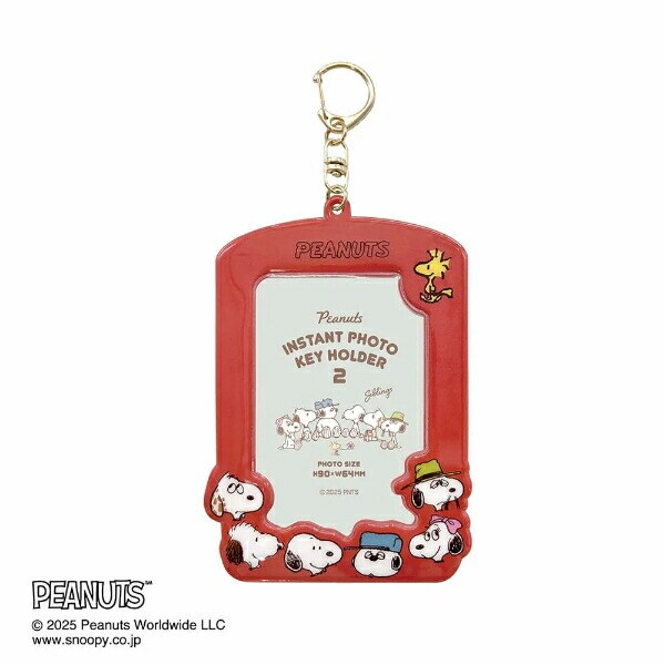 スヌーピー きょうだい インスタントフォトキーホルダー2 推し活 SNOOPY