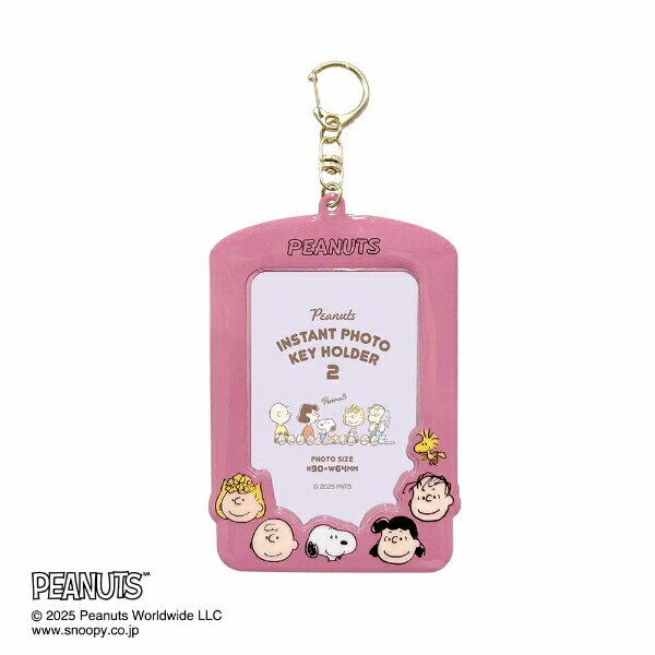 スヌーピー ピーナッツ インスタントフォトキーホルダー2 推し活 SNOOPY