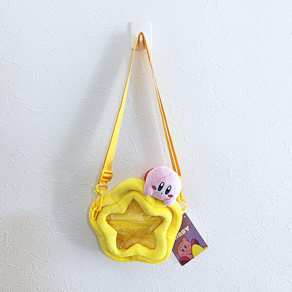 星のカービィ 窓付きショルダーバッグ ワープスター
