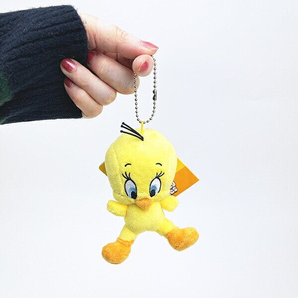 ルーニーテューンズ トゥイーティー ぬいぐるみ ボールチェーン