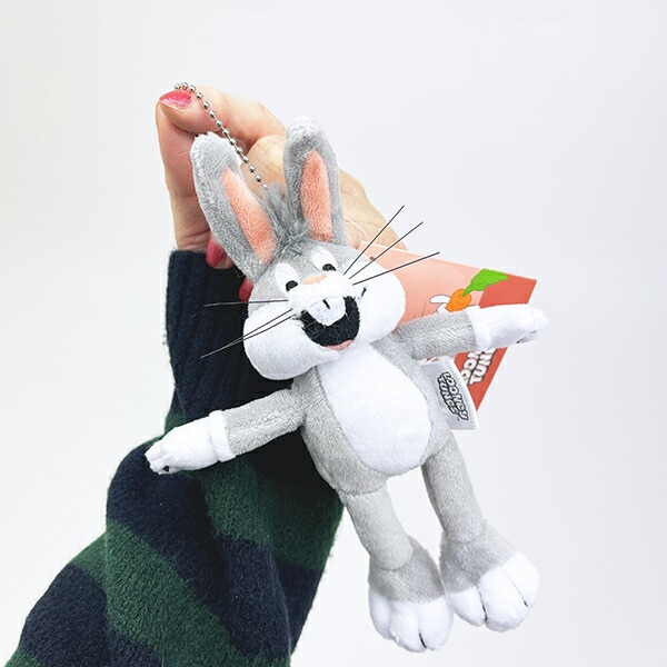 ルーニーテューンズ バッグス・バニー ぬいぐるみ ボールチェーン