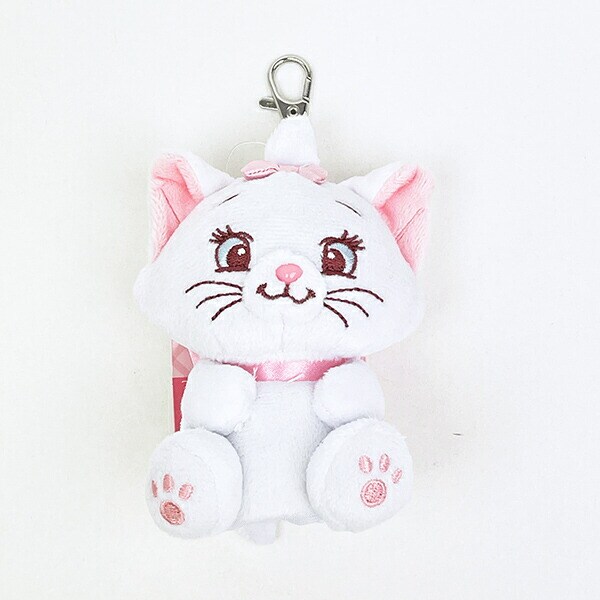 ディズニー おしゃれキャット マリー ぬいぐるみリールキーカバー Disney