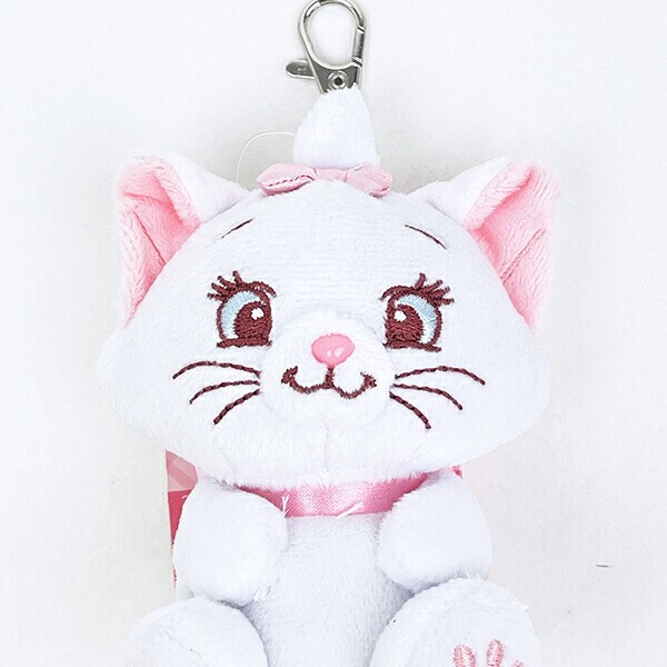 ディズニー おしゃれキャット マリー ぬいぐるみリールキーカバー Disney