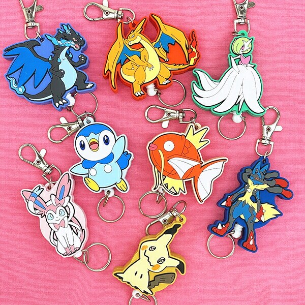 ポケットモンスター メガリザードンX ラバーリールキーホルダー ポケモン