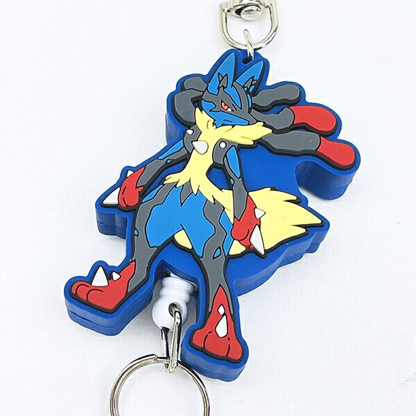 ポケットモンスター メガルカリオ ラバーリールキーホルダー ポケモン