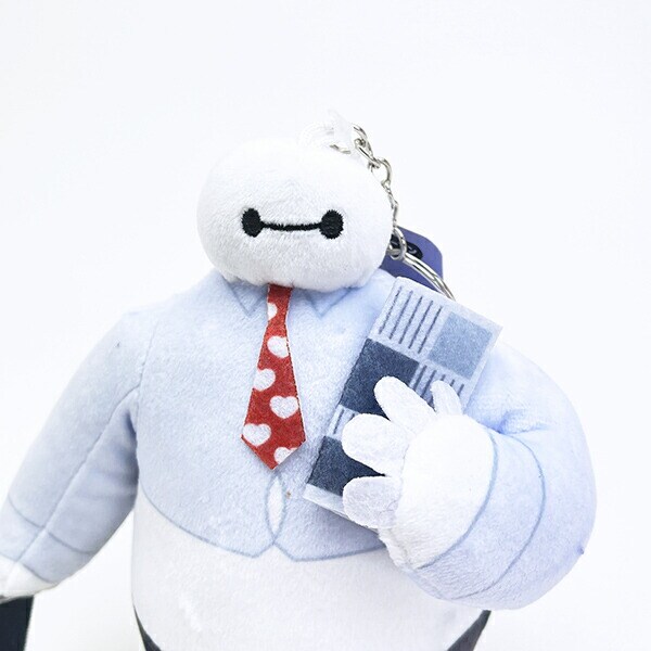 ディズニー ベイマックス ぬいぐるみキーリング マスコット コスチューム(サラリーマン) Disney