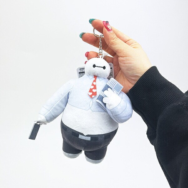 ディズニー ベイマックス ぬいぐるみキーリング マスコット コスチューム(サラリーマン) Disney