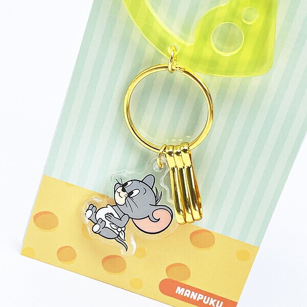 トムとジェリー まんぷく アクリルカラビナチャーム キーホルダー