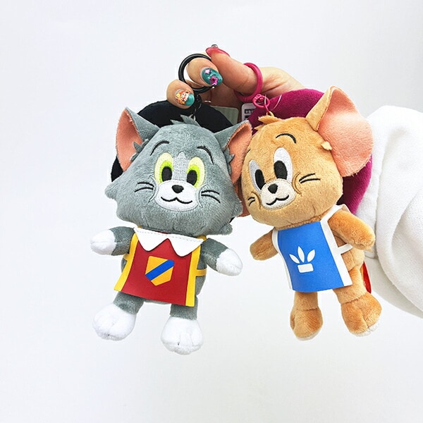 トムとジェリー 武士道ジェリー ぬいぐるみキーリング