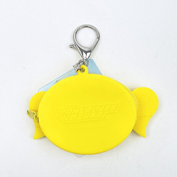 パワーパフガールズ バブルス シリコンミニポーチ (イエロー)