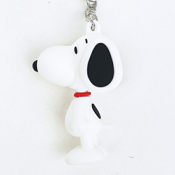 スヌーピー 立体ラバーキーホルダー SNOOPY