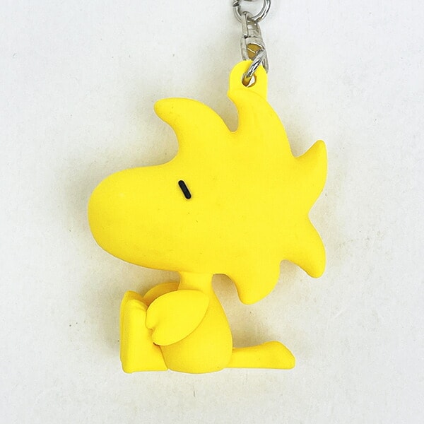 スヌーピー ウッドストック 立体ラバーキーホルダー SNOOPY
