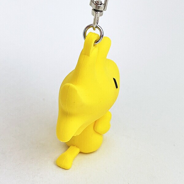 スヌーピー ウッドストック 立体ラバーキーホルダー SNOOPY