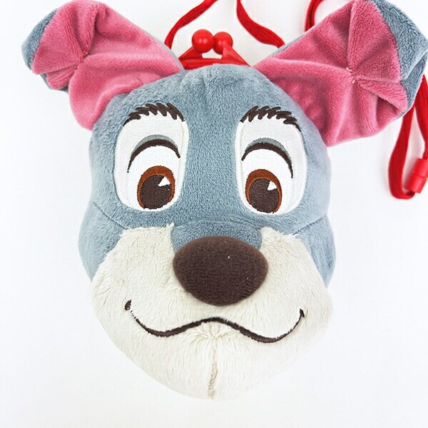 ディズニー わんわん物語 トランプ プラがまぐち ポーチ Disney