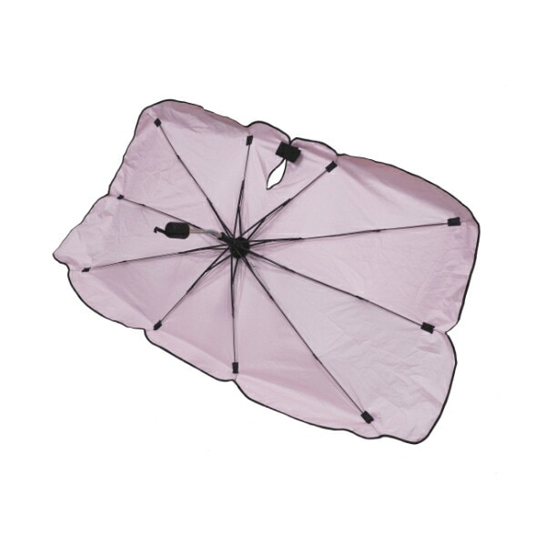 折り畳み 傘型 サンシェード ピンク Mサイズ カー用品 車関連